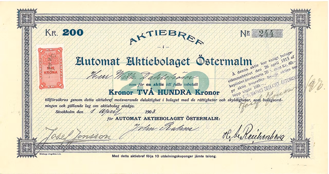 Automat AB Östermalm