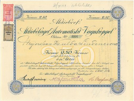 Automatiskt Vagnkoppel, AB