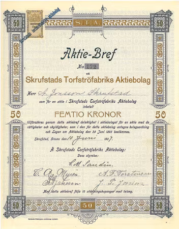 Skrufstads Torfströfabriks AB