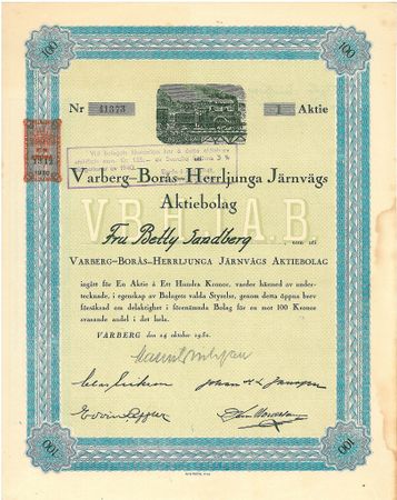 Varberg-Borås-Herrljunga Järnvägs AB