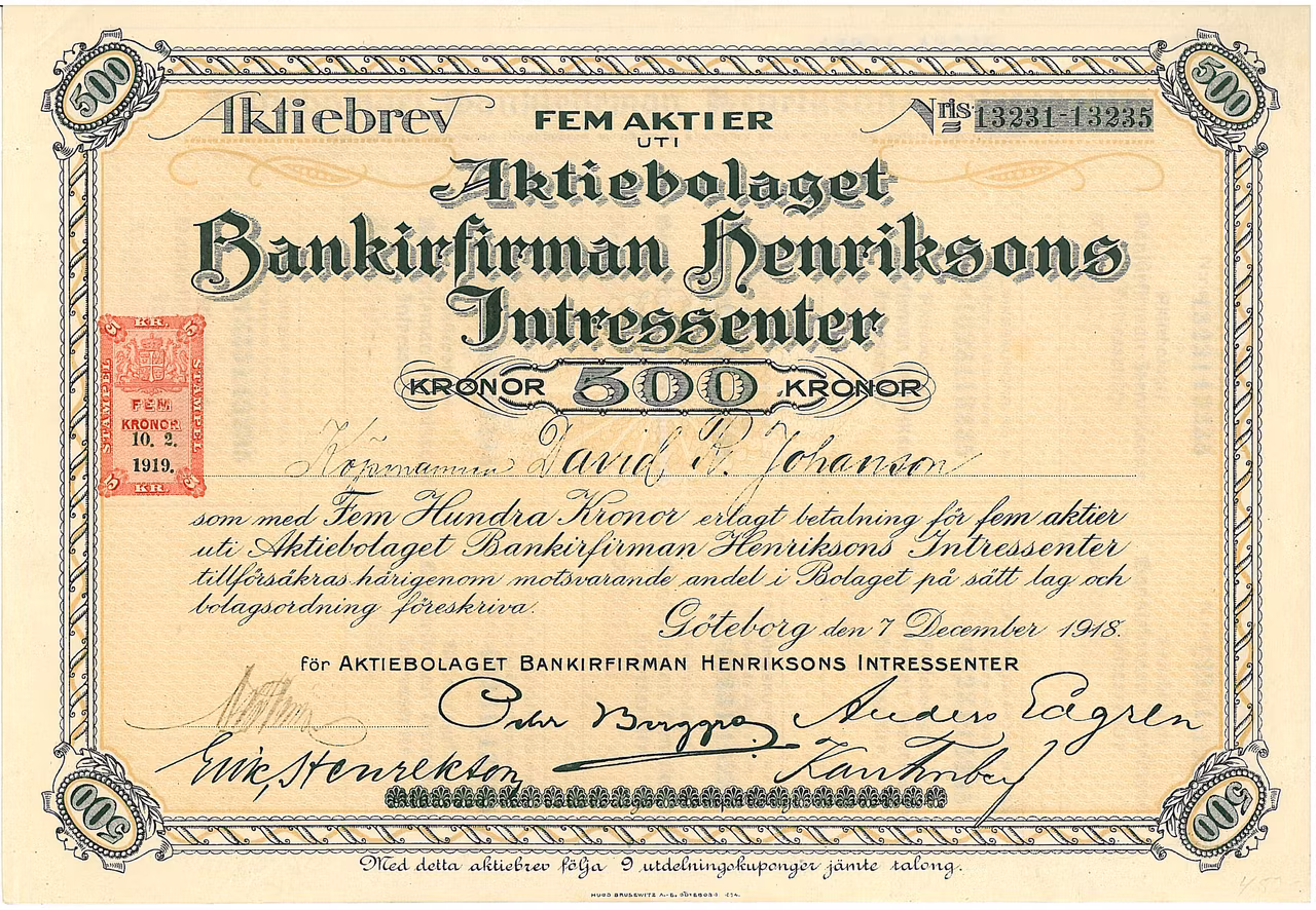 Bankirfirman Henriksons Intressenter, AB