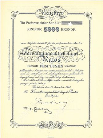 Förvaltnings AB Ratos