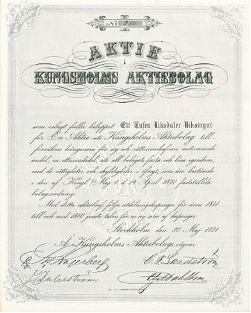 Kungsholms AB 1871