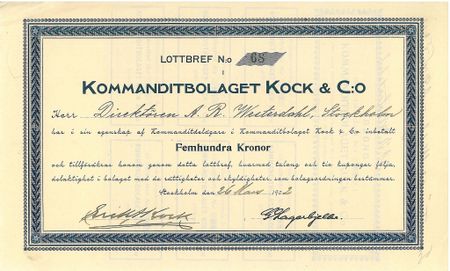 Kommanditbolaget Kock & C:o