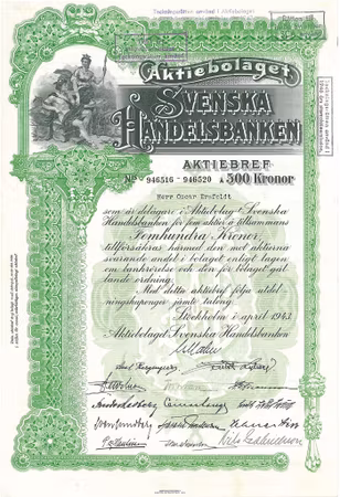 Svenska Handelsbanken 1943
