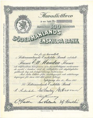 Södermanlands Enskilda Bank