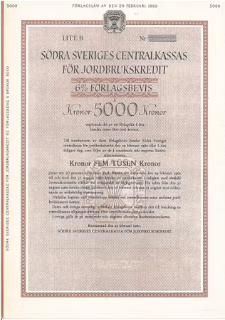 Södra Sveriges Centralkassas för Jordbrukskredit