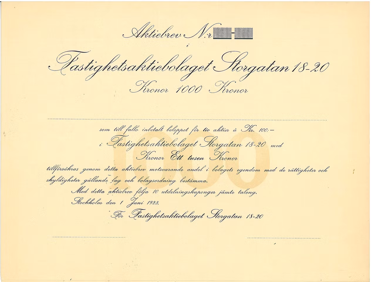 Fastighets AB Storgatan 18-20