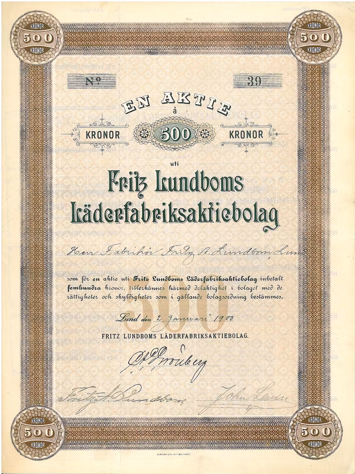 Fritz Lundboms Läderfarbriks AB