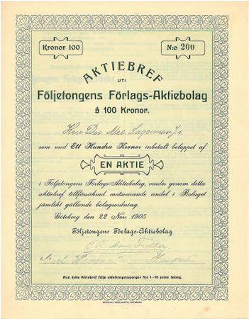 Följetongens Förlags-AB