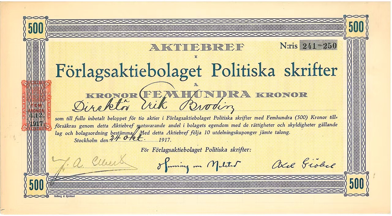 Förlags AB Politiska Skrifter