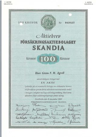 Försäkrings AB Skandia, 1967