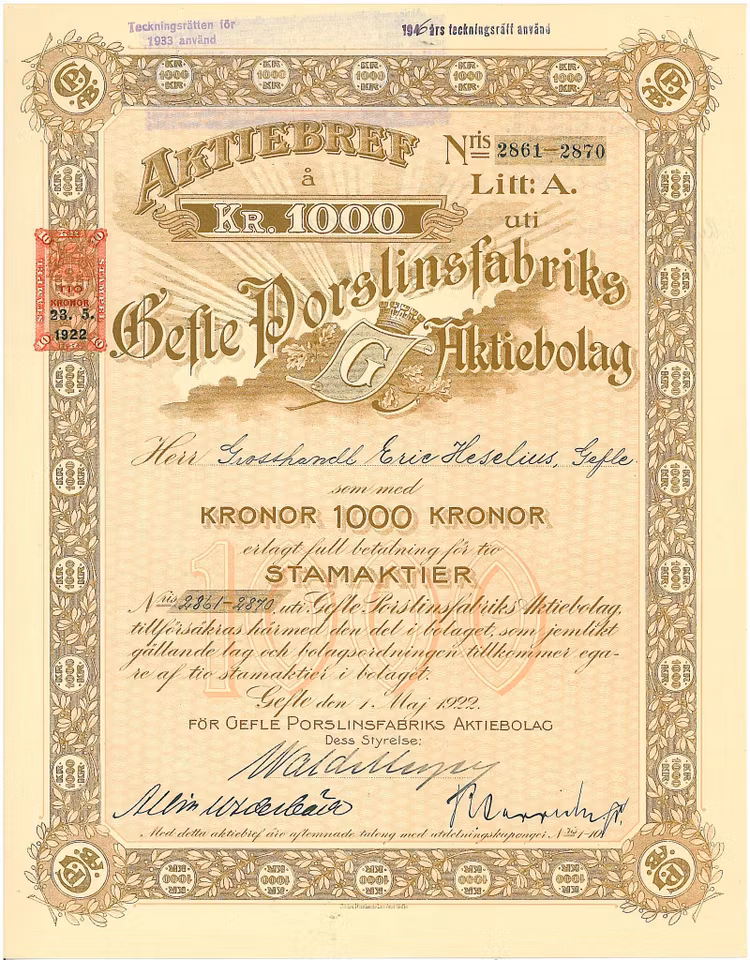 Gefle Porslinsfabriks AB