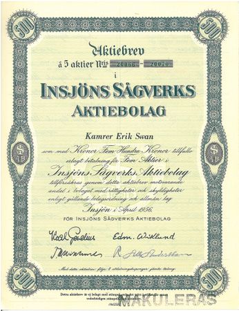 Insjöns Sågverks AB