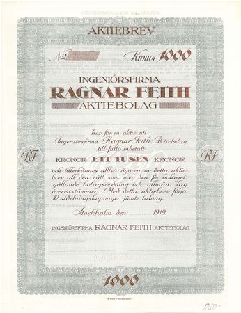 Ingeniörsfirma Ragnar Feith AB