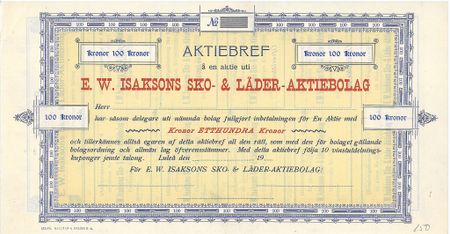 E. W. Isaksons Sko- & Läder AB