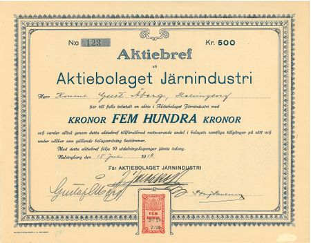 Järindustri, AB