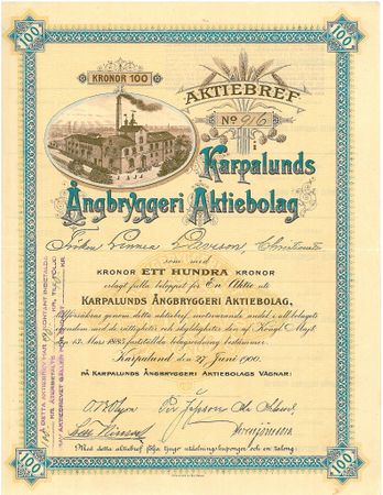 Karpalunds Ångbryggeri AB