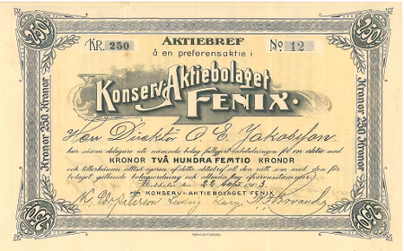 Konserv AB Fenix