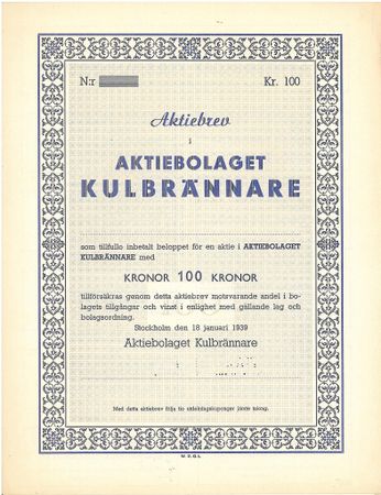 Kulbrännare, AB