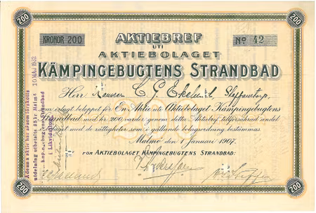 Kämpingebugtens Strandbad, AB