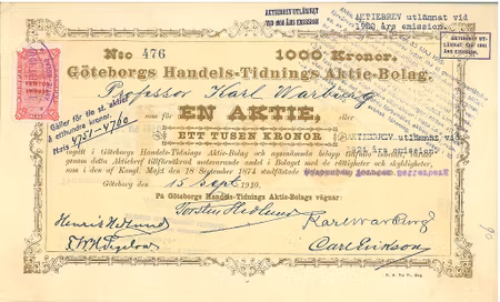 Göteborgs Handelstidnings AB 1910