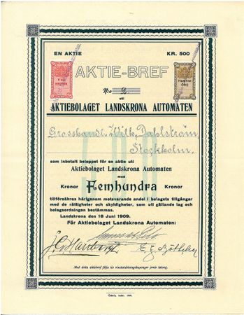 Landskrona Automat, AB