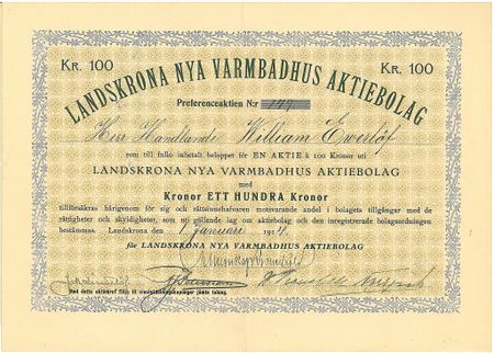 Landskrona nya varmbadhus AB
