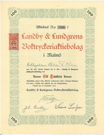 Landby & Lundgrens Boktryckeri AB