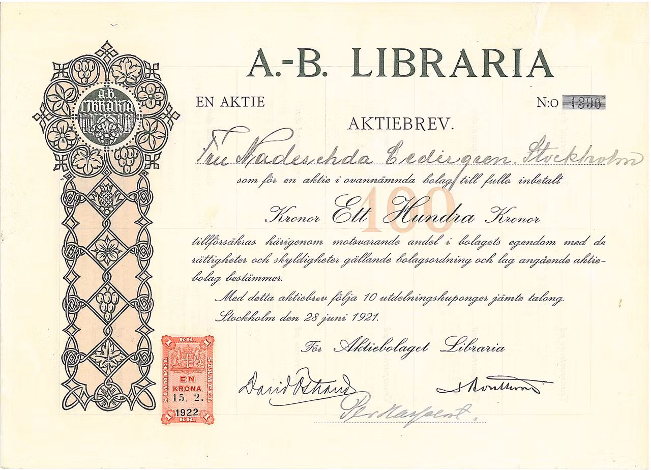 Libraria, AB