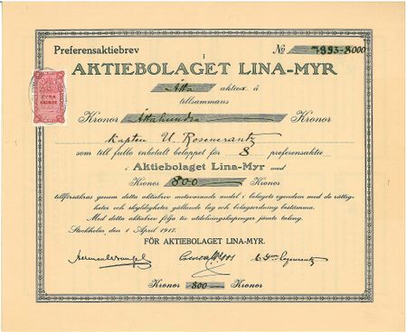 Lina-Myr, AB