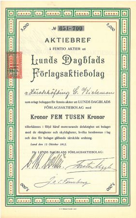 Lunds Dagblads Förlags AB
