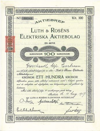 Luth & Rosens Eletriska AB