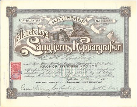 Långtjerns Koppargrufvor, AB