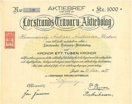 Lörstrands Trävaru AB