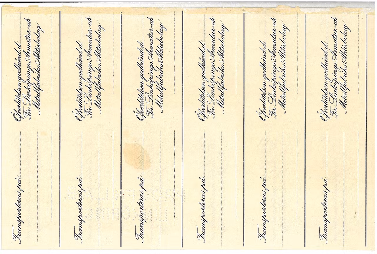 Linköpings Armatur - och Metallfabriks AB