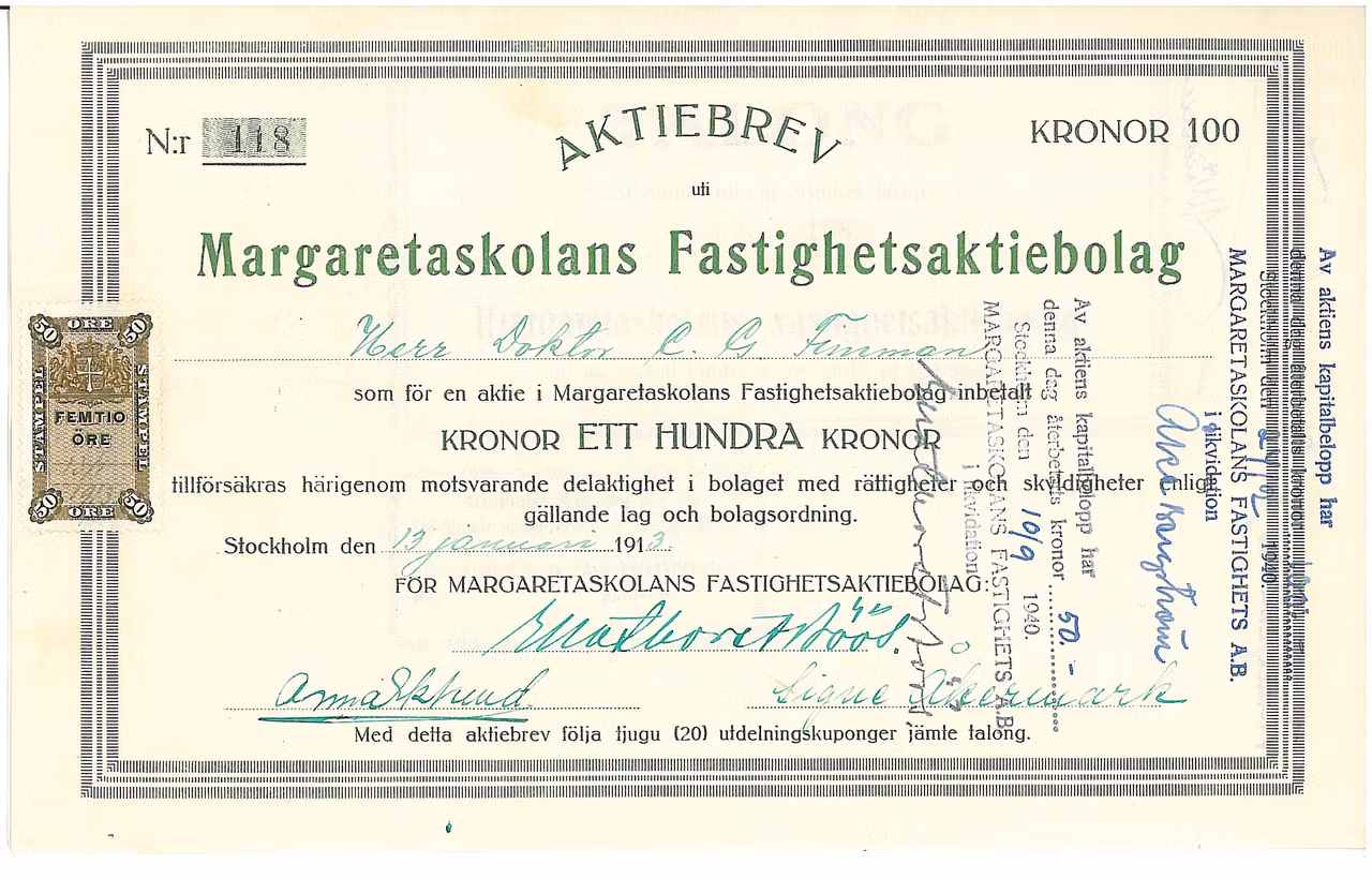 Margaretaskolans Fastighets AB