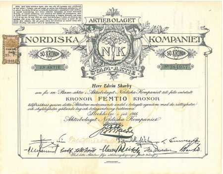 Nordiska Kompaniets AB, NK, 1946