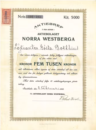 Norra Westberga, AB
