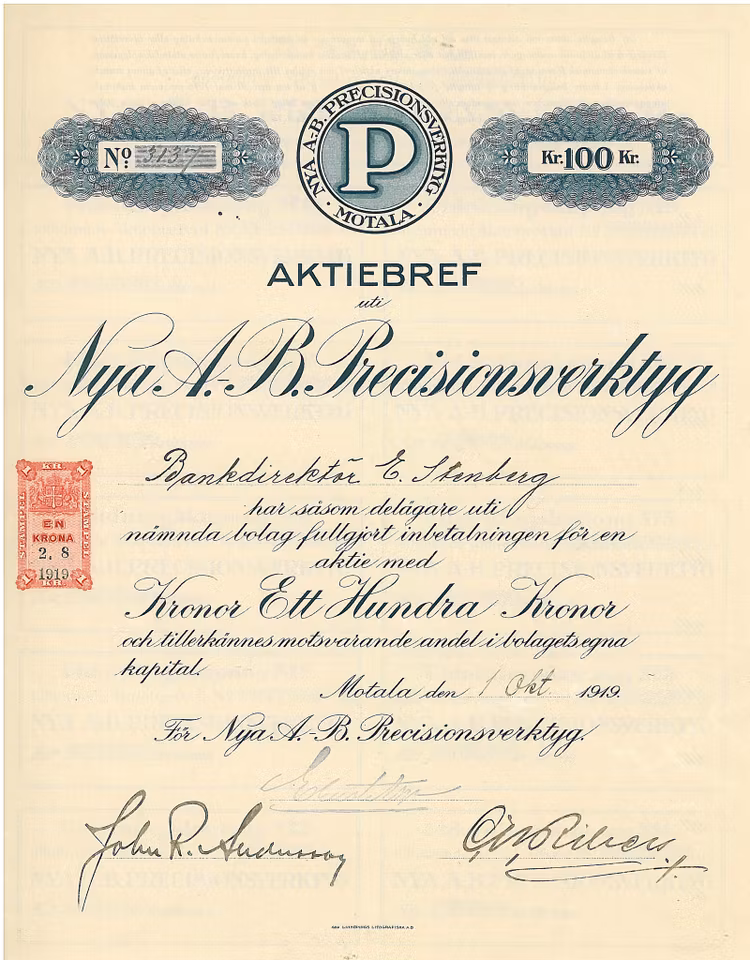 Nya AB Precisionsverktyg