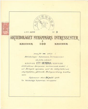 Nyhammars Intressenter, AB