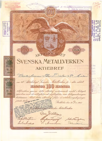 Svenska Metallverken, AB