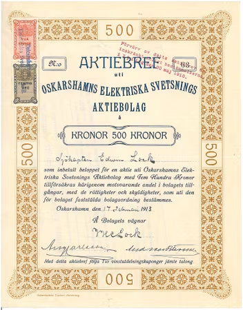 Oskarshamns Elektriska Svetsnings AB