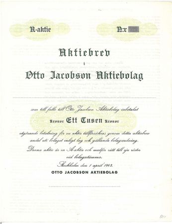 Otto Jacobson AB