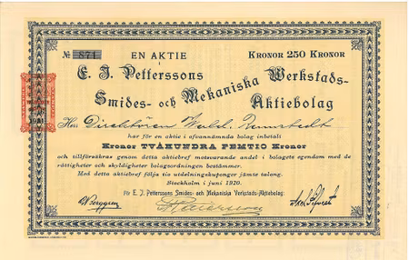 E. J. Petterssons Smides- och Mekaniska Verkstads AB