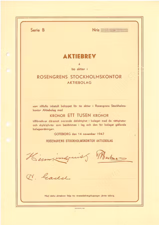 Rosengrens Stockholmskontor AB