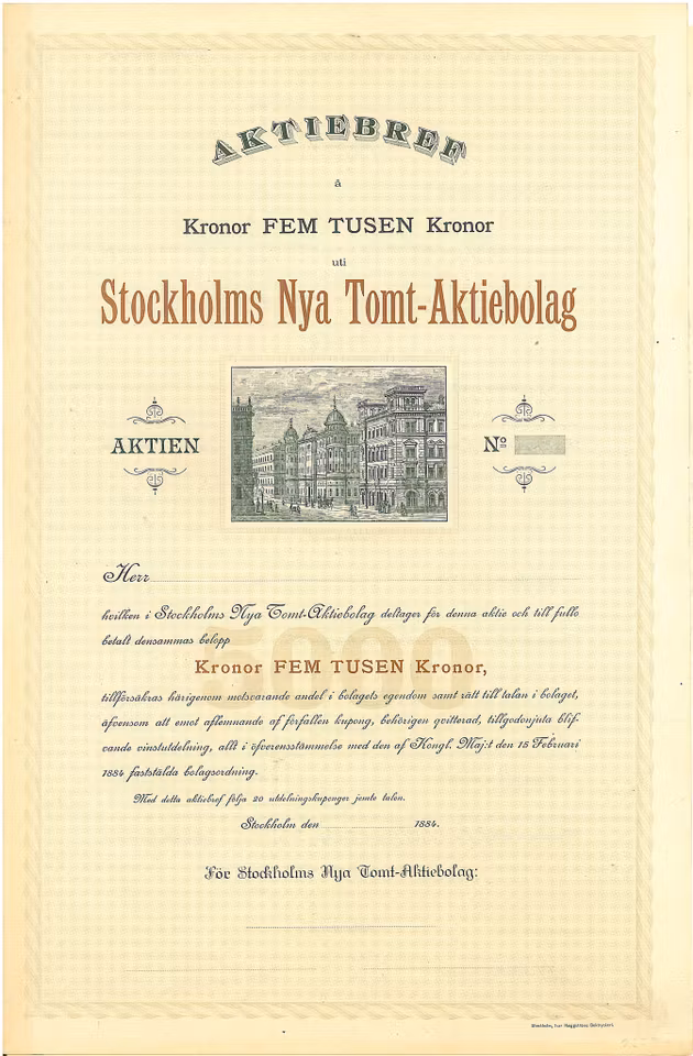 Stockholms Nya Tomt AB