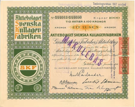 Svenska Kullagerfabriken, AB SKF