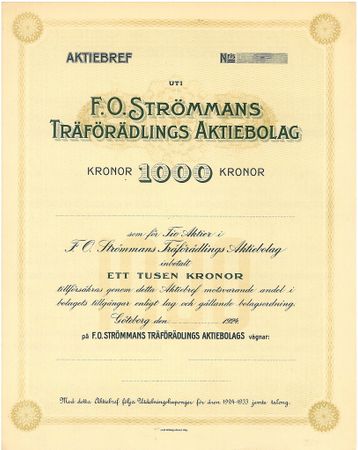F.O. Strömmans Träförädlings AB