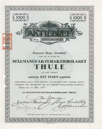 Stålmanufaktur AB Thule